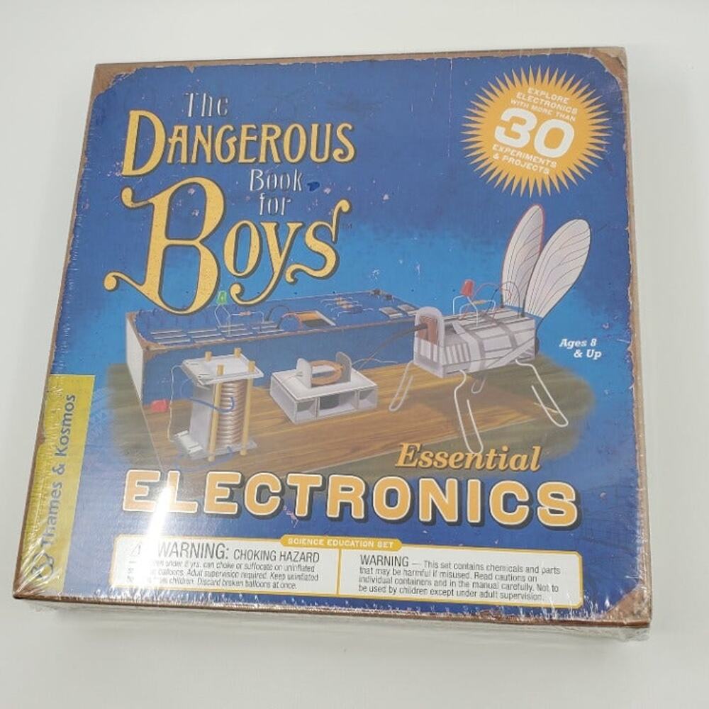 The Dangerous Book for Boys Essential Electronics NEW SEALED